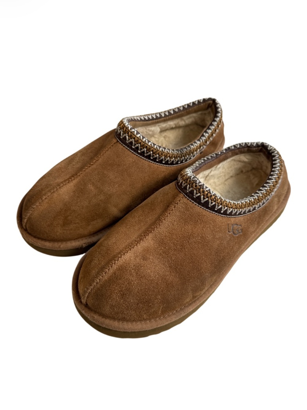 UGG Tasman slippers chestnut size 10
